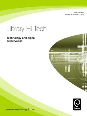 cover image of Library Hi-Tech, Volume 28, Issue 2